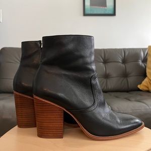 ALDO Leather ankle boots